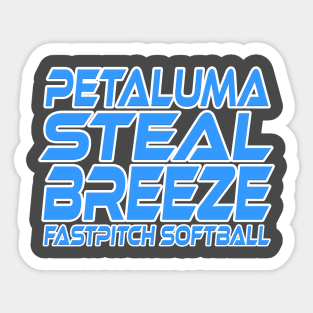 Steal Breeze Fastpitch Softball Sticker